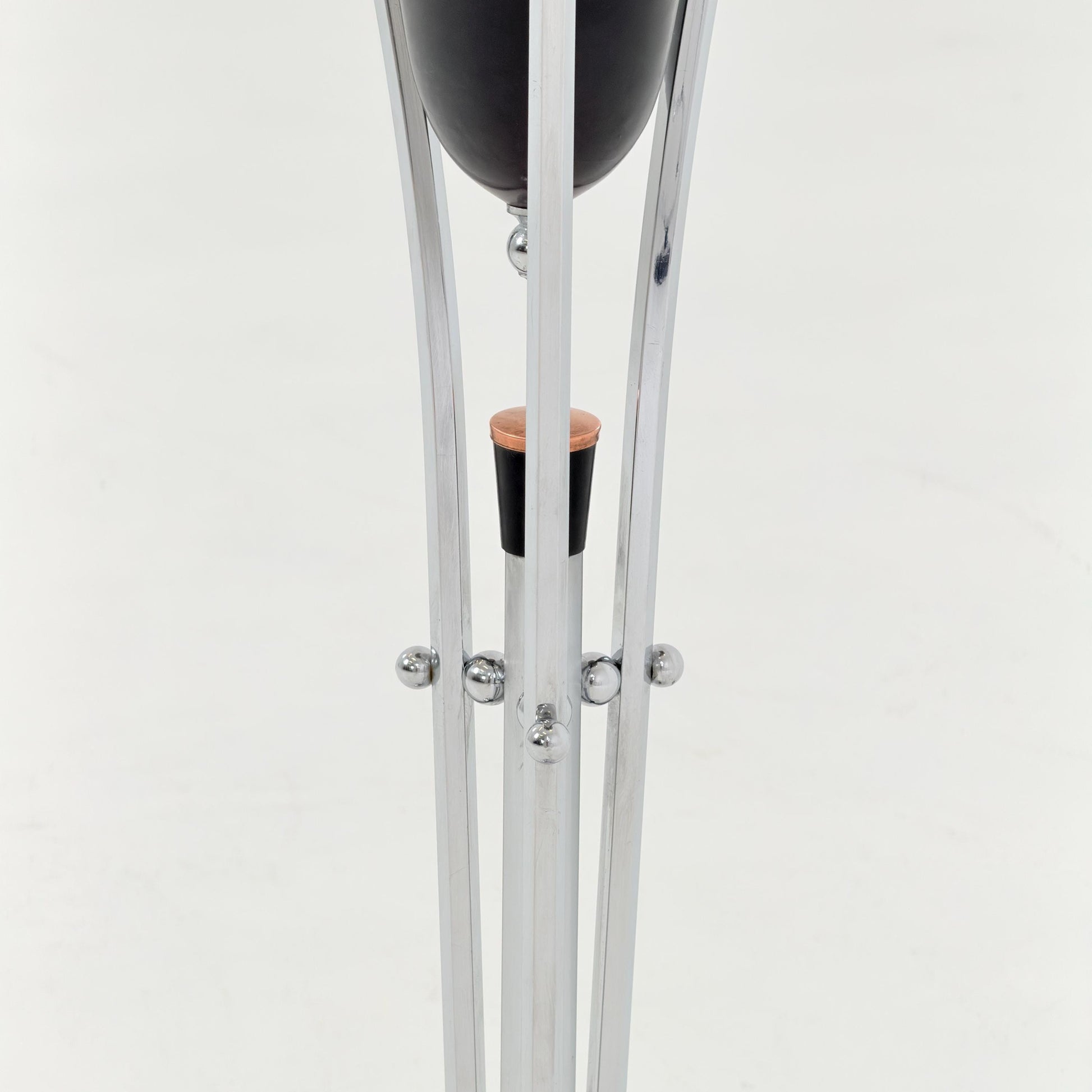 Rare Art Deco Ashtray Stand & Side Table | Demeyere Belgium, 1930s–40s
