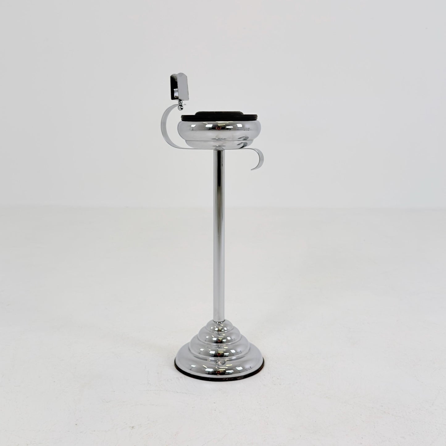 Rare Art Deco Ashtray Stand & Side Table | Demeyere Belgium, 1930s–40s
