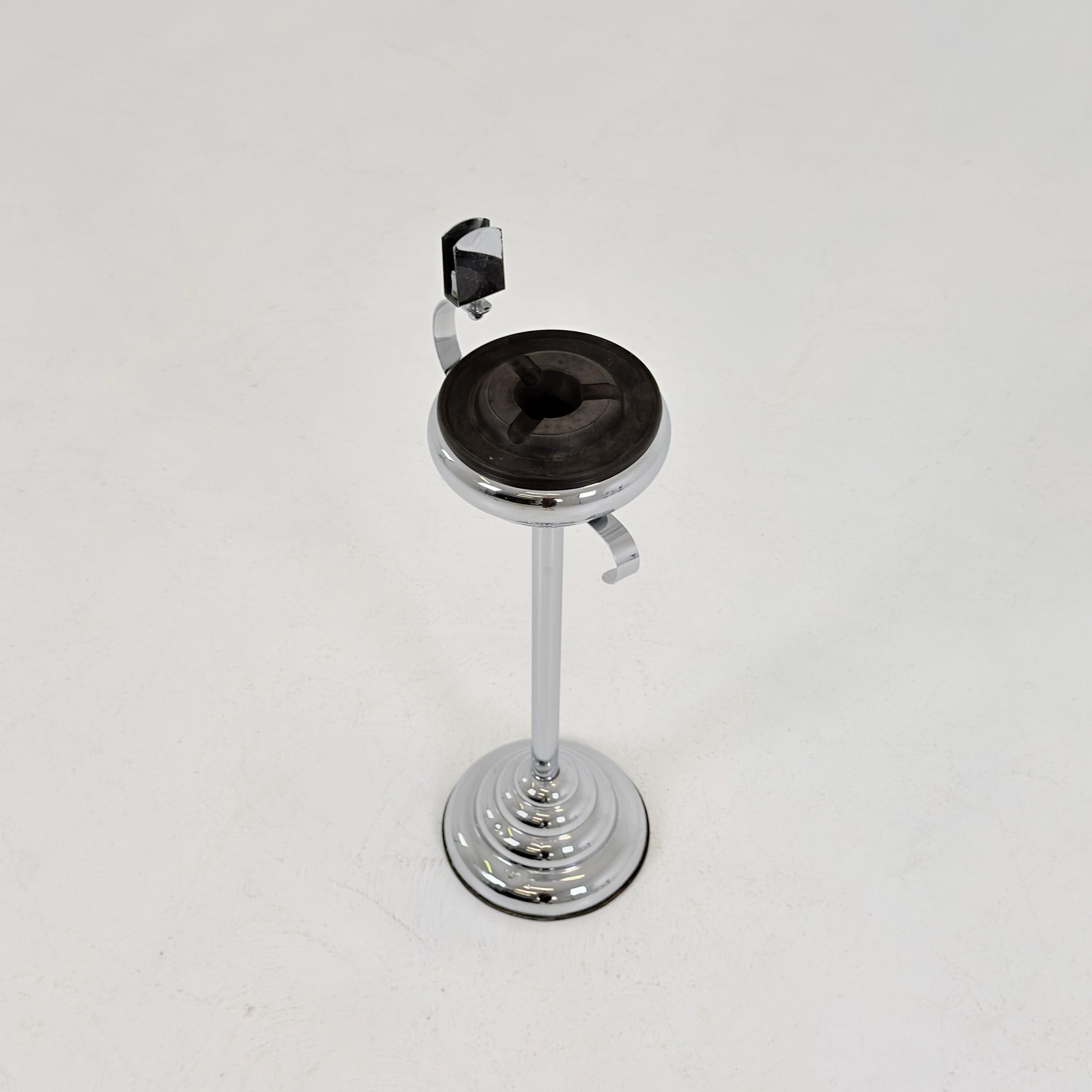 Rare Art Deco Ashtray Stand & Side Table | Demeyere Belgium, 1930s–40s