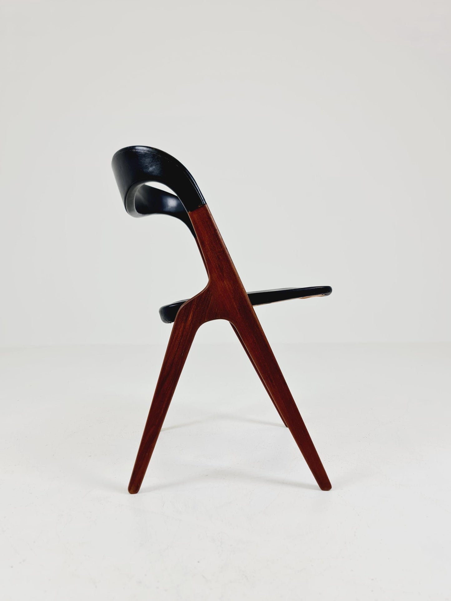 Vintage Danish teak "sonja"chair by johannes Andersen for Vamo ,Sönderborg Denmark , 1960s,