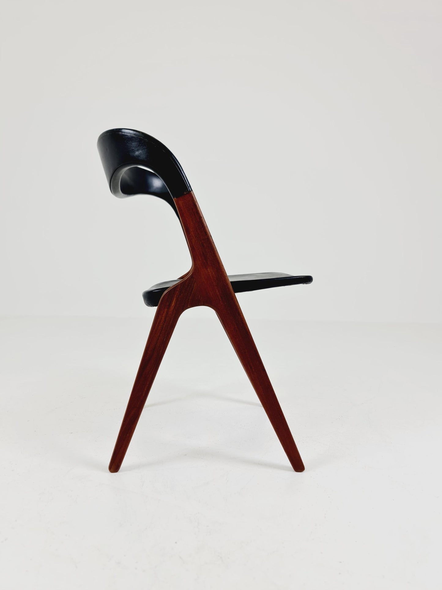 Vintage Danish teak "sonja"chair by johannes Andersen for Vamo ,Sönderborg Denmark , 1960s,