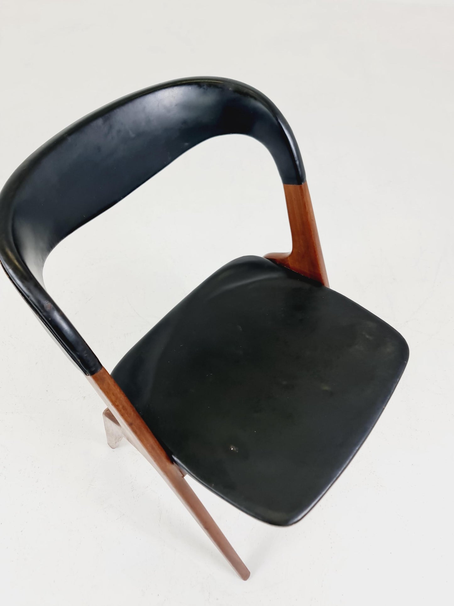 Vintage Danish teak "sonja"chair by johannes Andersen for Vamo ,Sönderborg Denmark , 1960s,