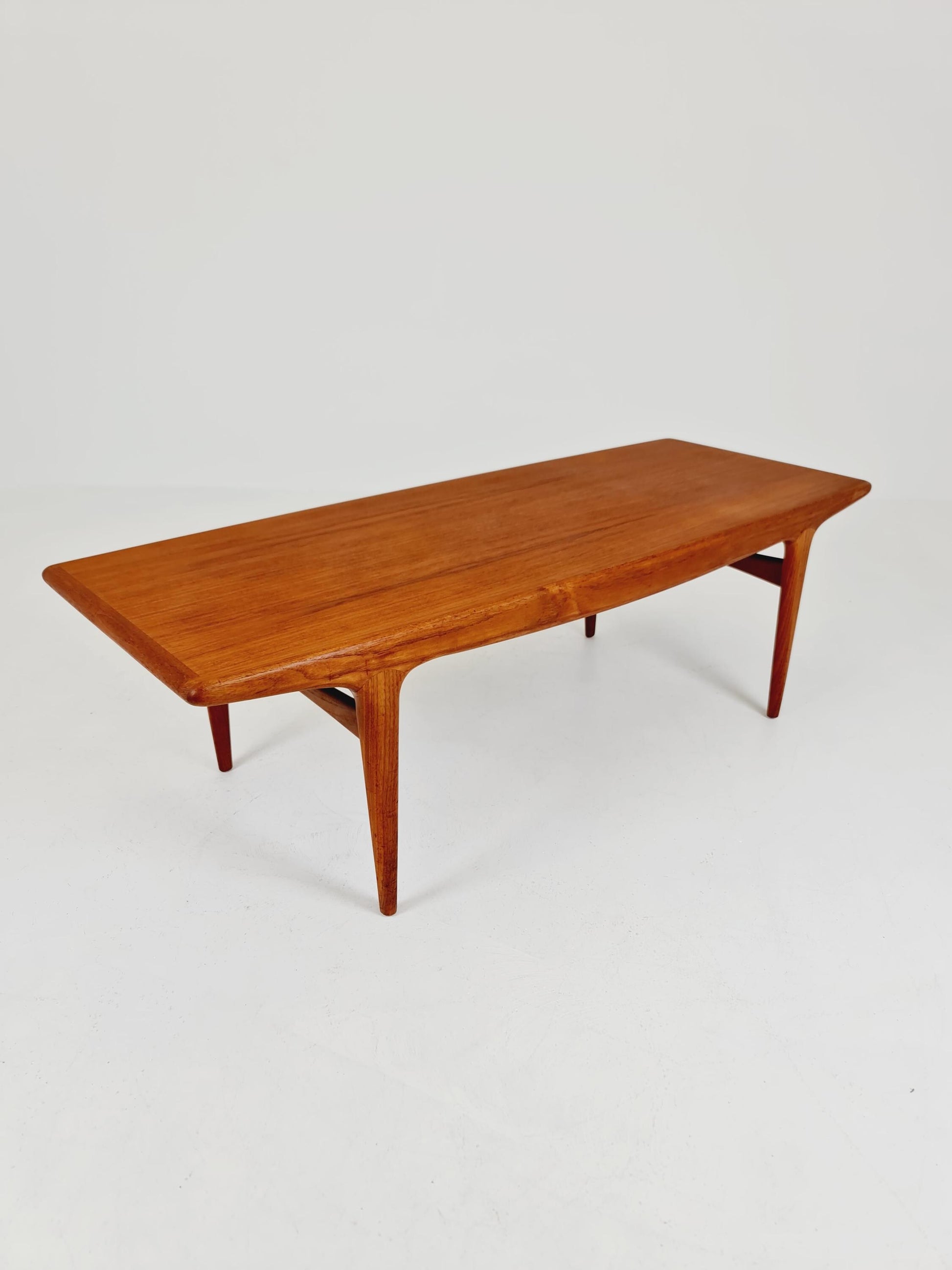 Danish Teak Coffee Table by Johannes Andersen for Silkborg , 1960s