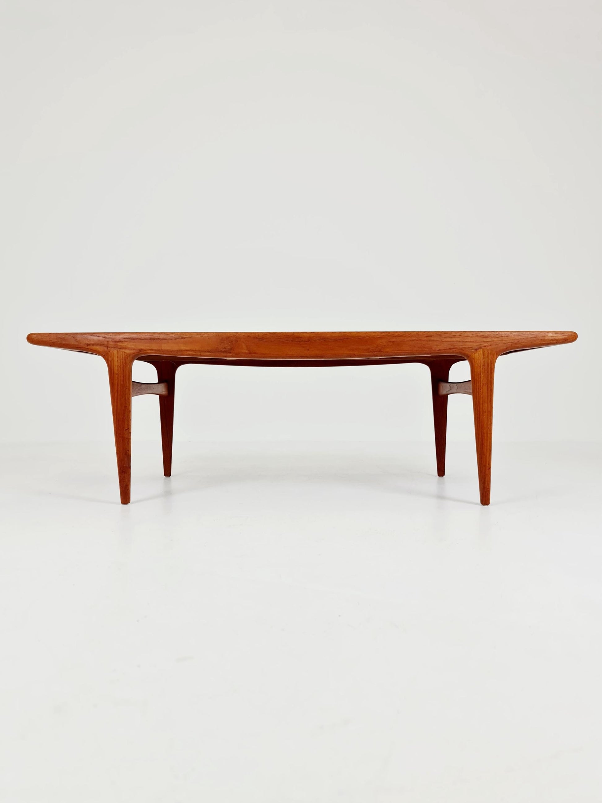 Danish Teak Coffee Table by Johannes Andersen for Silkborg , 1960s