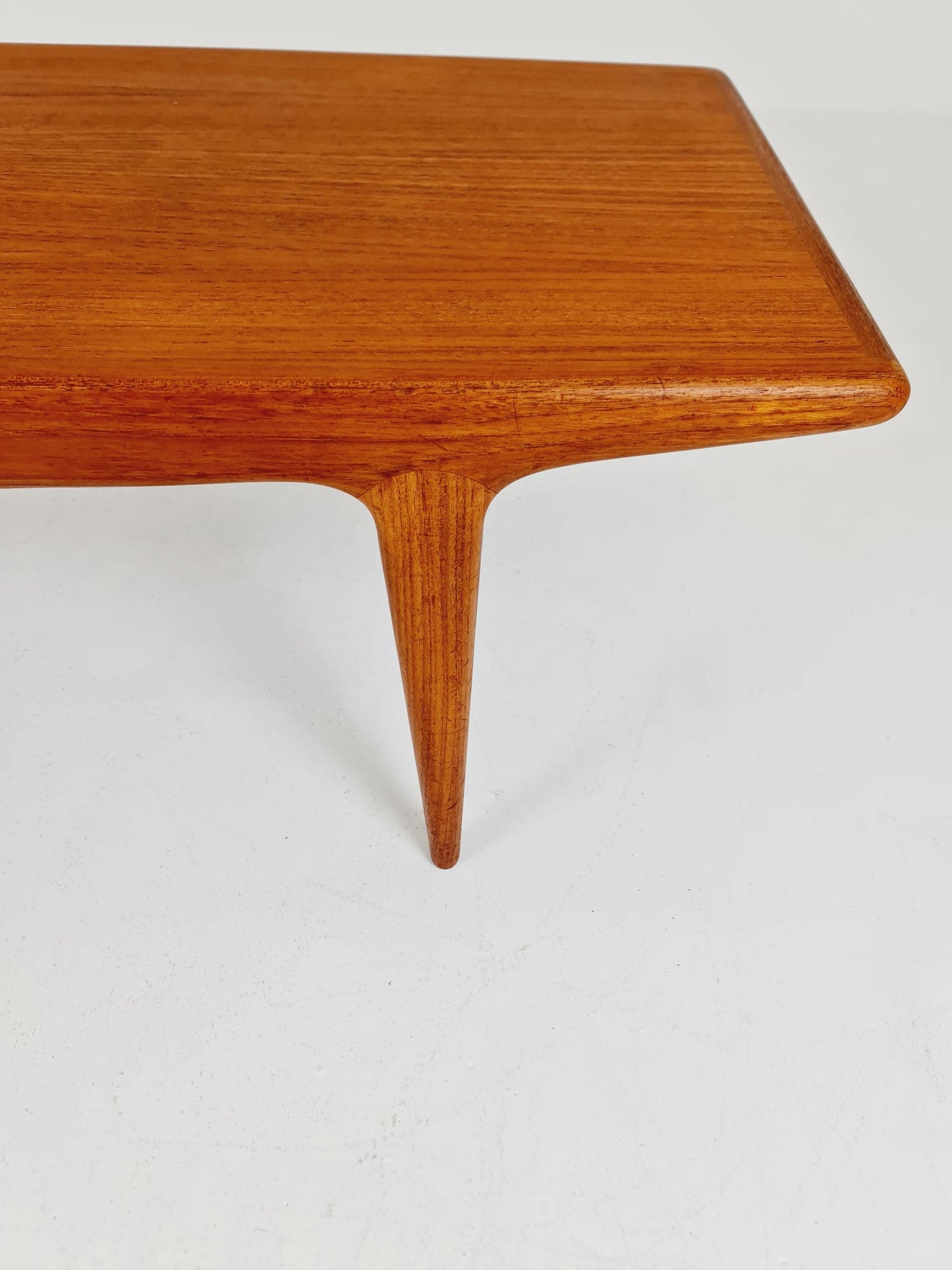 Danish Teak Coffee Table by Johannes Andersen for Silkborg , 1960s