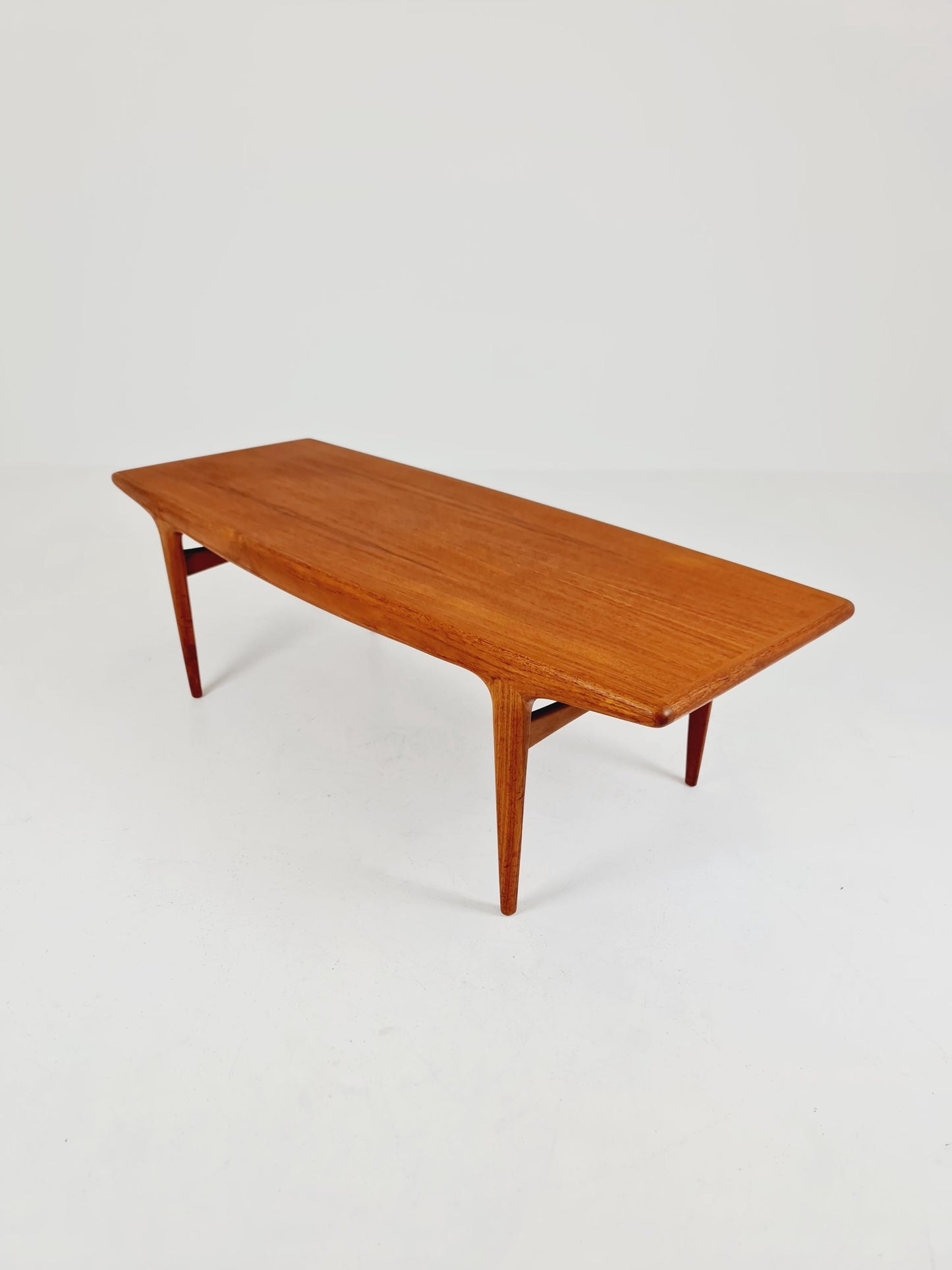 Danish Teak Coffee Table by Johannes Andersen for Silkborg , 1960s