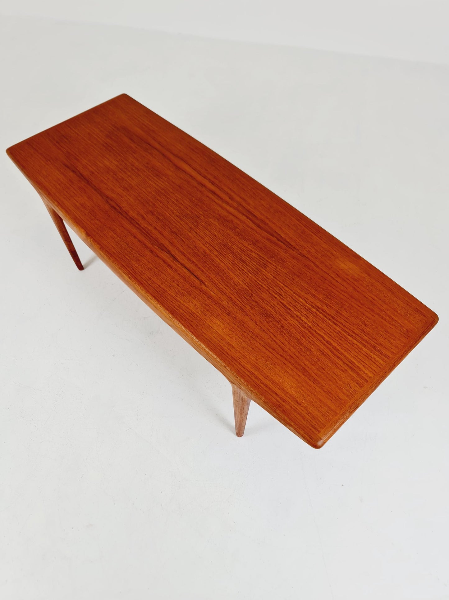 Danish Teak Coffee Table by Johannes Andersen for Silkborg , 1960s