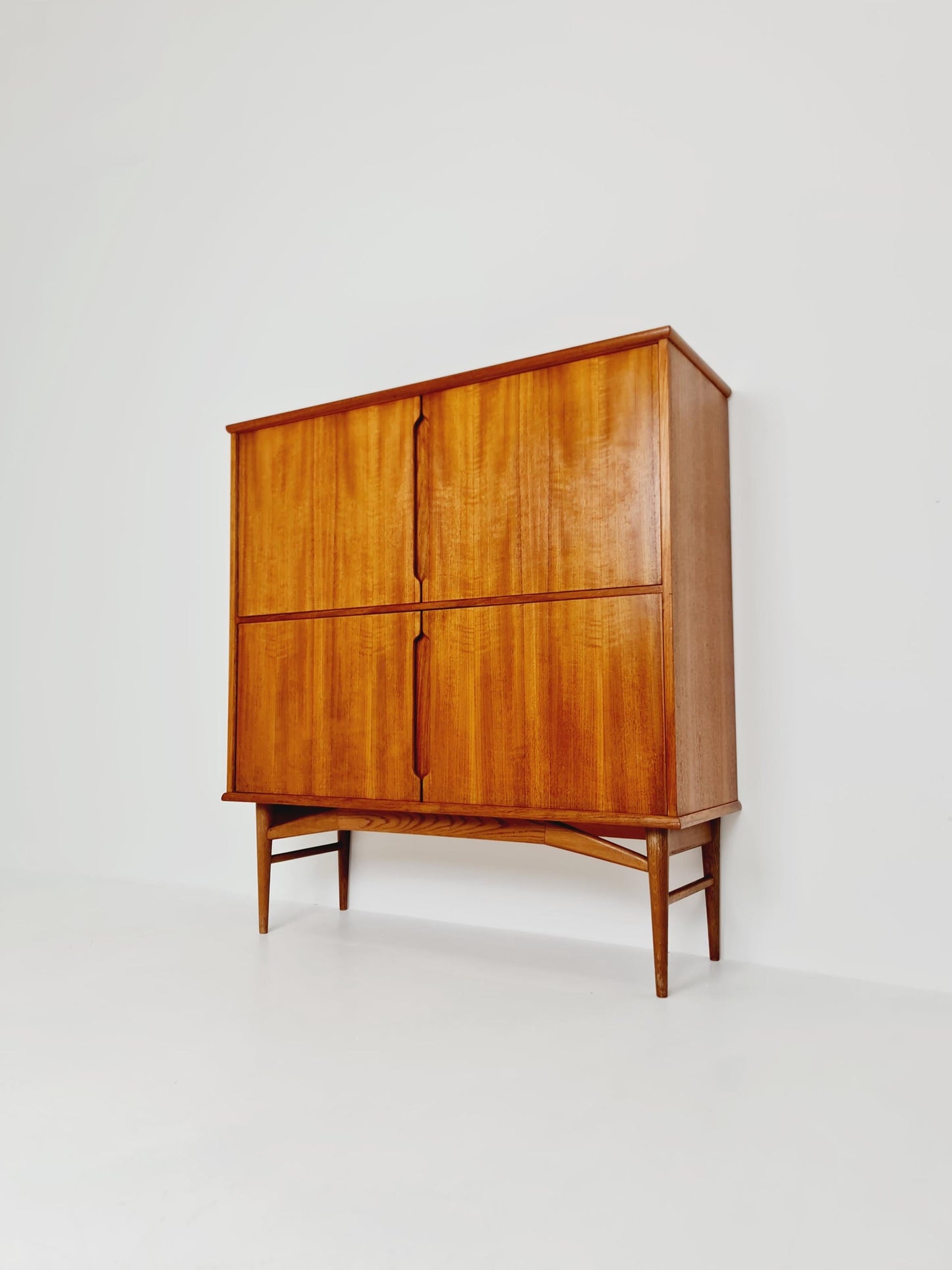 Vintage Mid century Danish Highboard by Borge Mogensen, Denmark, 1960s