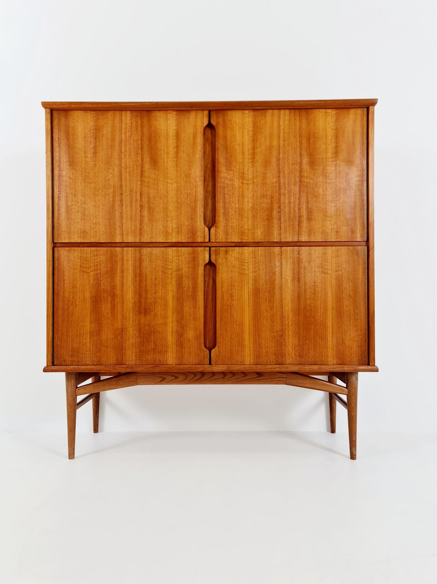 Vintage Mid century Danish Highboard by Borge Mogensen, Denmark, 1960s