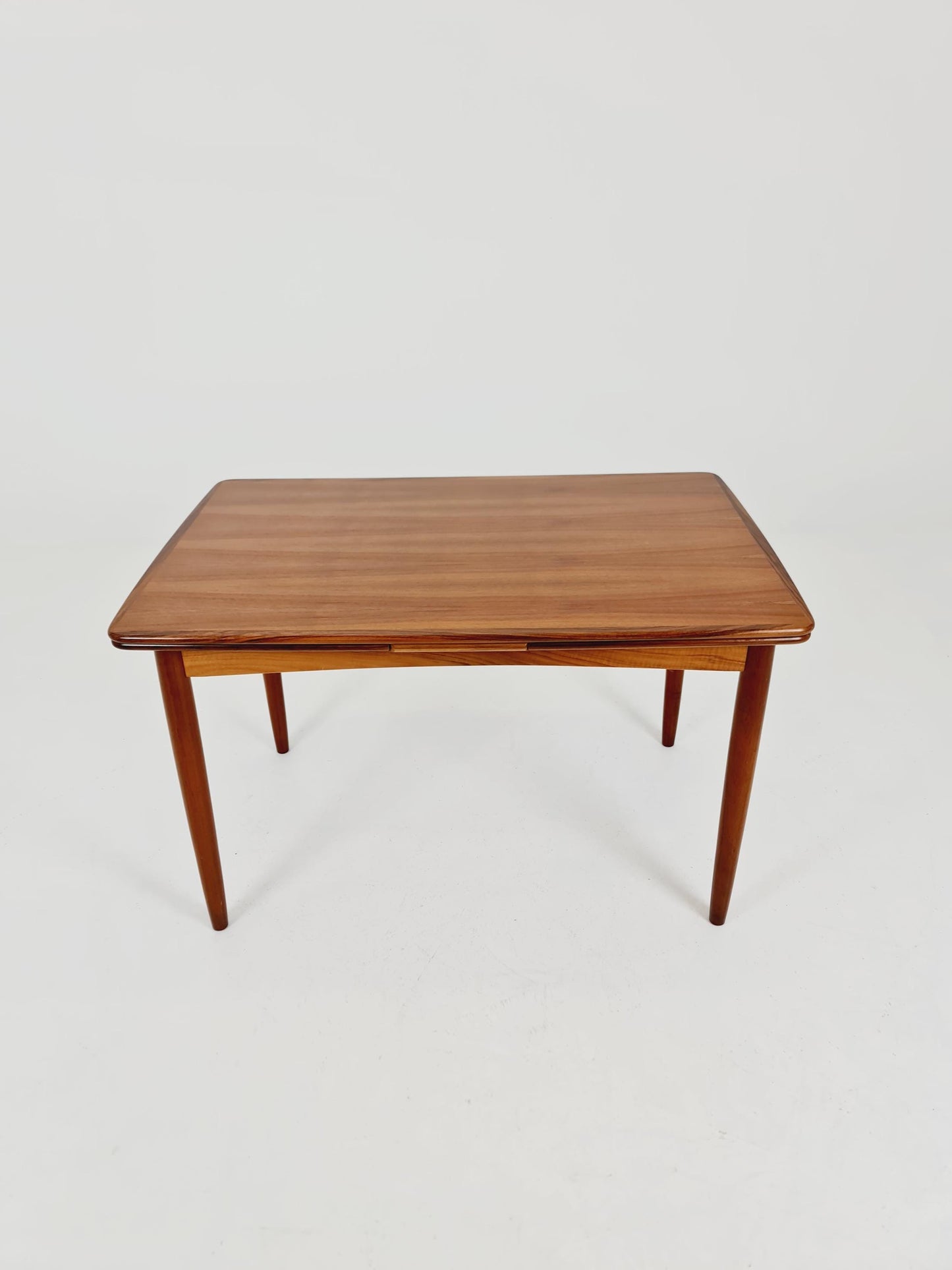 German teak & walnut dining table by Lübke, 1960s