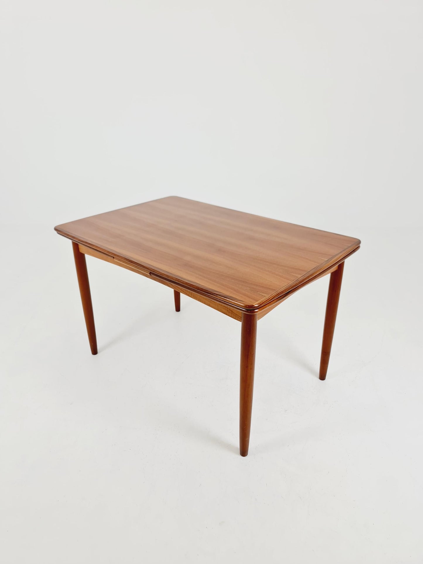 German teak & walnut dining table by Lübke, 1960s