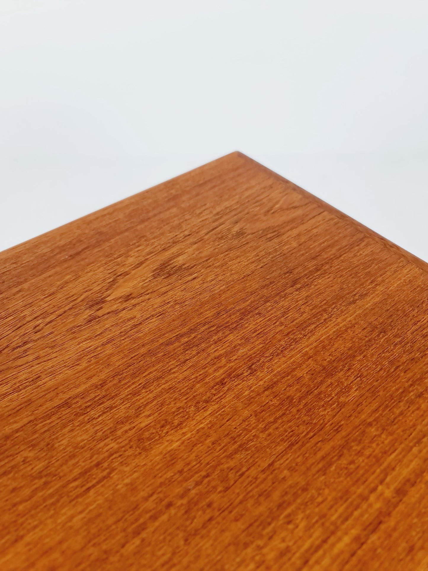 Danish Dining table rectangular teak table with two extension leaves By N&R Möbler ,Denmark 1960s