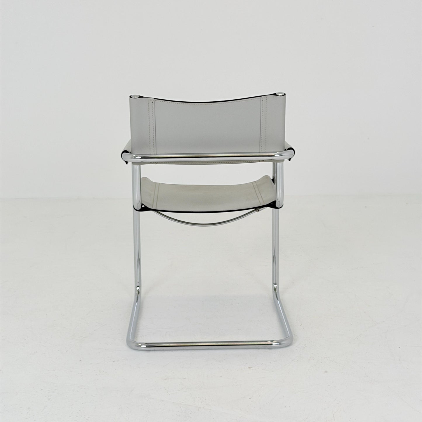 1 of 3 Mid century Bauhaus Matteo Grassi MG5 Cantilever Armchairs by Mart Stam, Italy, 1980s – Model B34