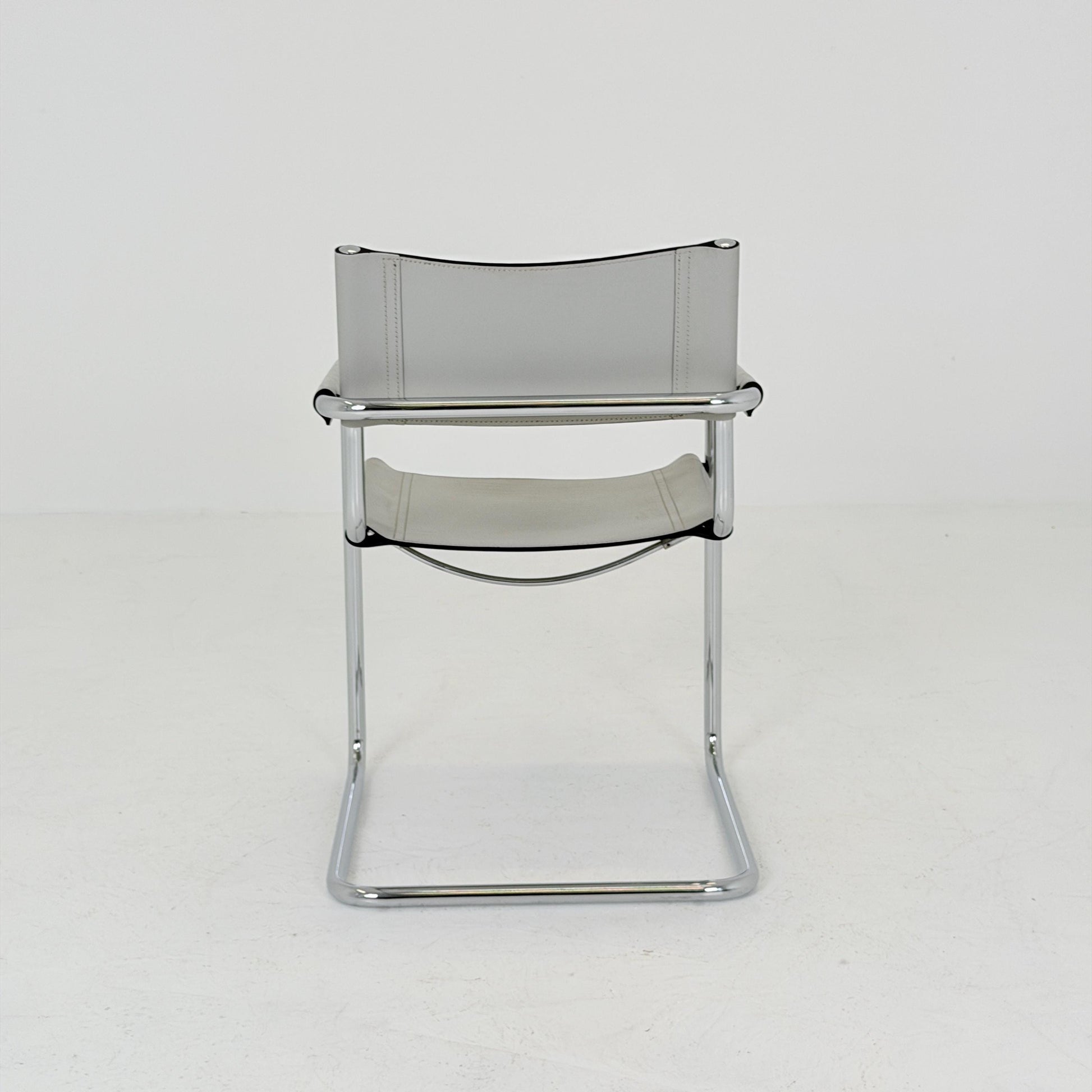 1 of 3 Mid century Bauhaus Matteo Grassi MG5 Cantilever Armchairs by Mart Stam, Italy, 1980s – Model B34