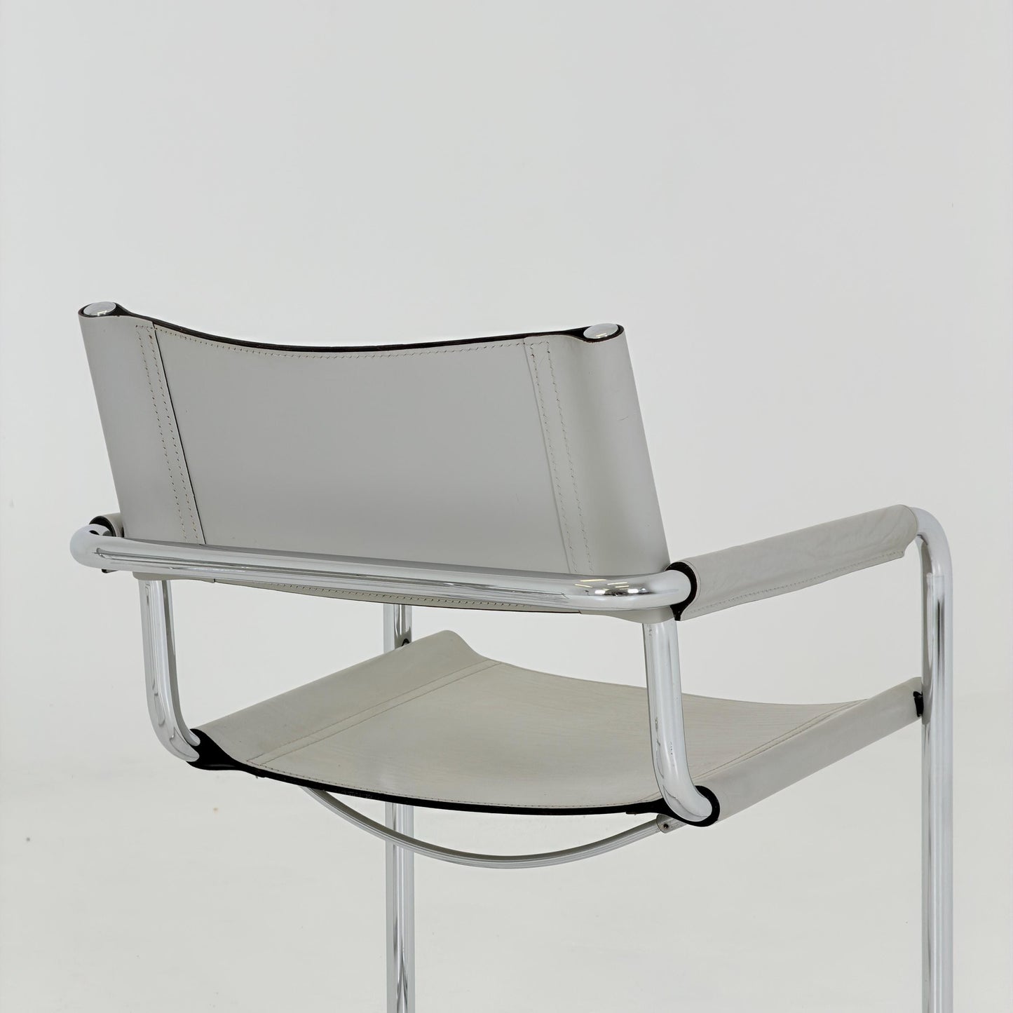 1 of 3 Mid century Bauhaus Matteo Grassi MG5 Cantilever Armchairs by Mart Stam, Italy, 1980s – Model B34