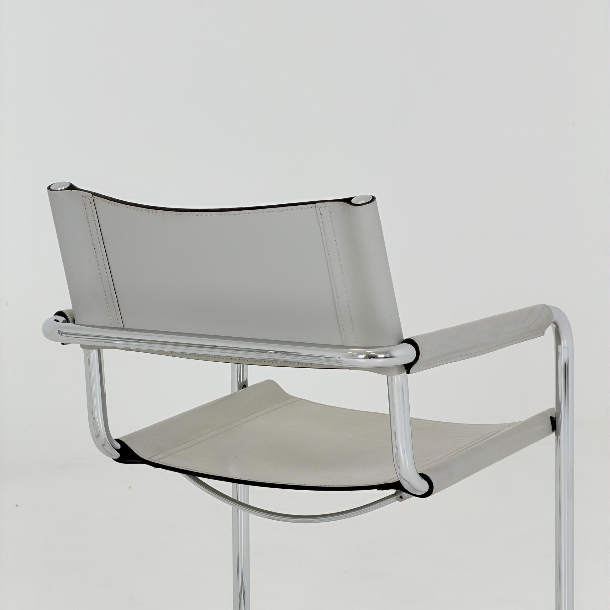 1 of 3 Mid century Bauhaus Matteo Grassi MG5 Cantilever Armchairs by Mart Stam, Italy, 1980s – Model B34