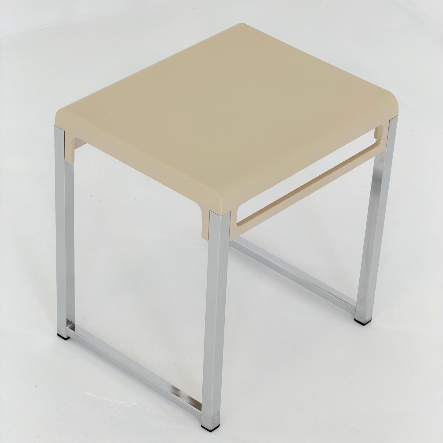 Mid century Blue Space Age side table by Marc Berthier for Prisunic, 1970s