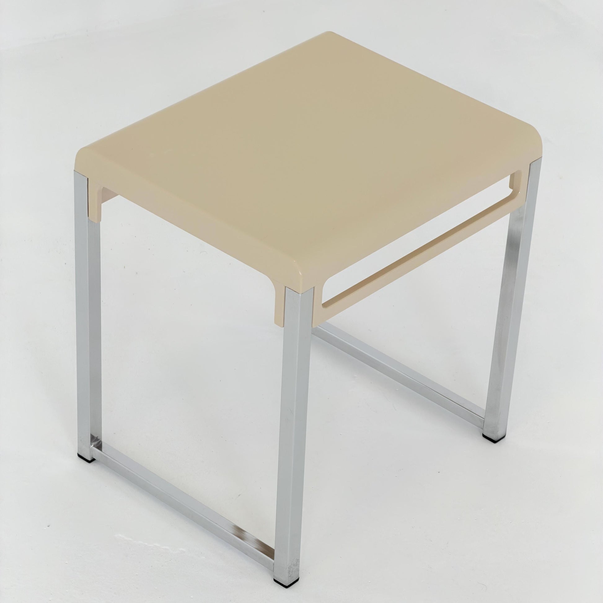 Mid century Blue Space Age side table by Marc Berthier for Prisunic, 1970s