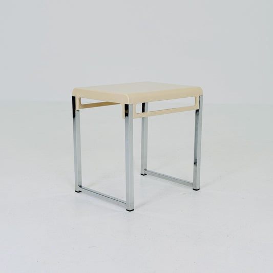 Mid century Blue Space Age side table by Marc Berthier for Prisunic, 1970s