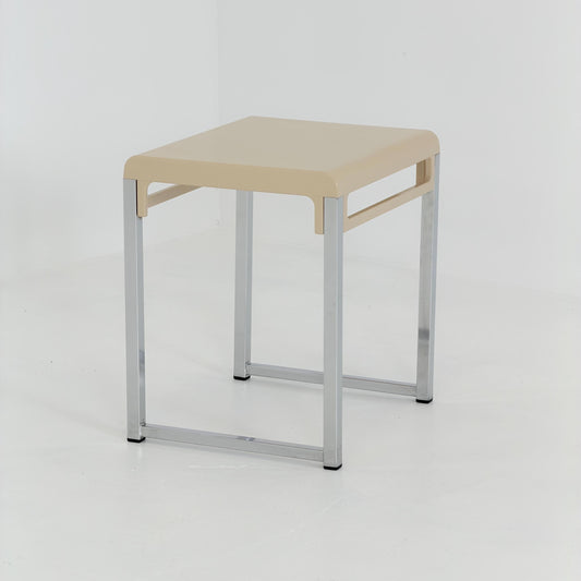 Mid century Blue Space Age side table by Marc Berthier for Prisunic, 1970s