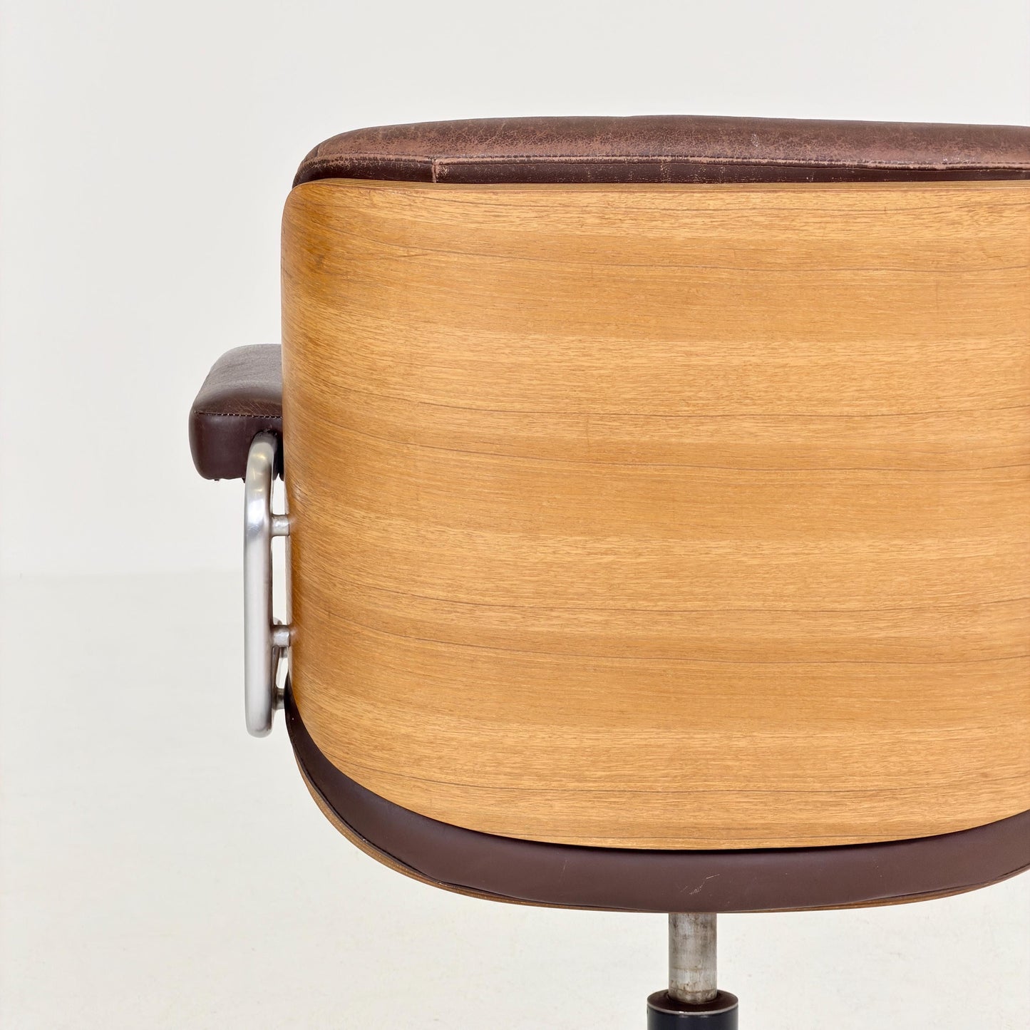 Mid century Stoll Giroflex Executive Office Chair by Karl Dittert, Switzerland, 1970s