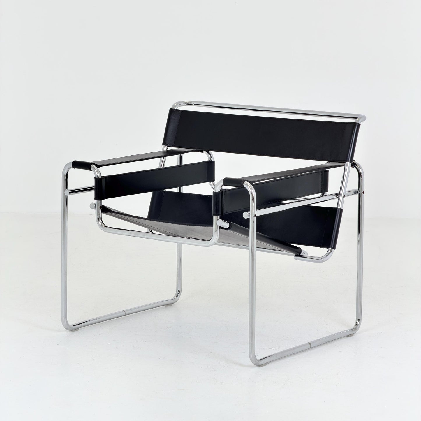 Mid century Bauhaus Orginal Wassily Chair B3 by Marcel Breuer for Gavina, Italy, 1960s