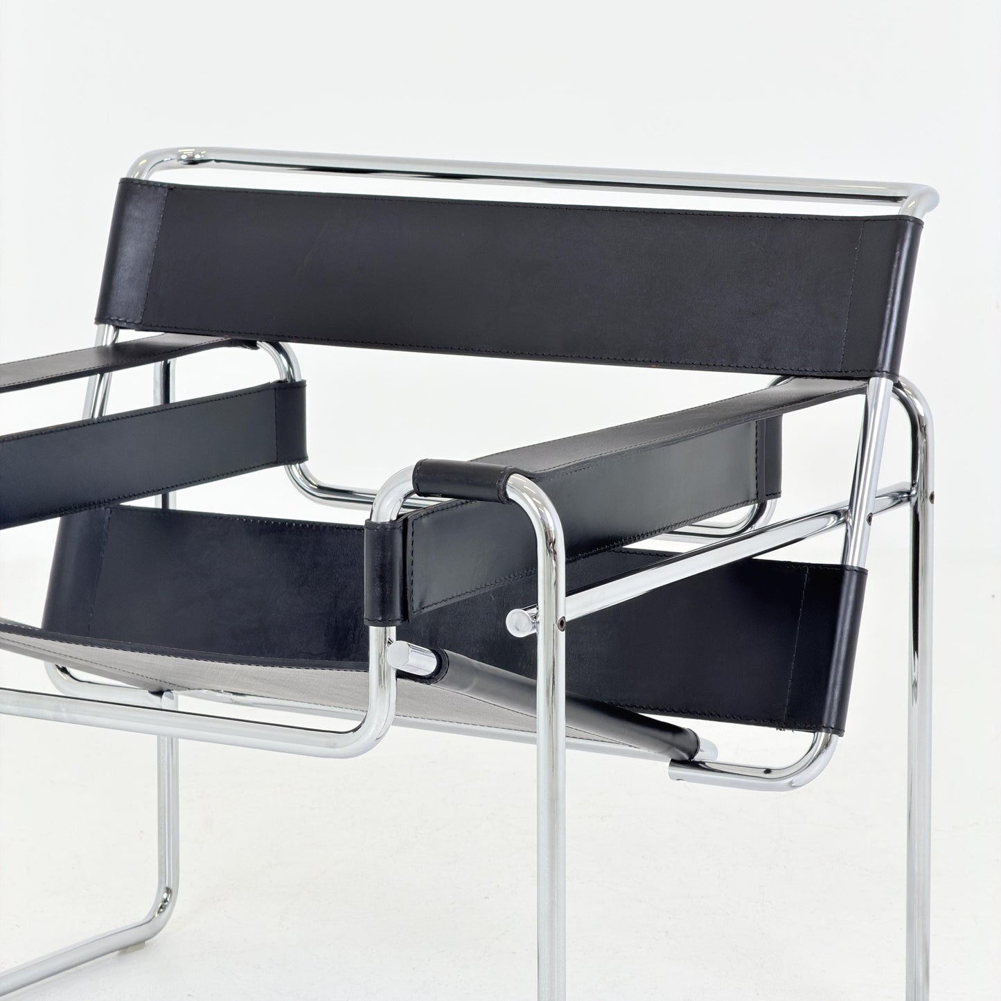 Mid century Bauhaus Orginal Wassily Chair B3 by Marcel Breuer for Gavina, Italy, 1960s