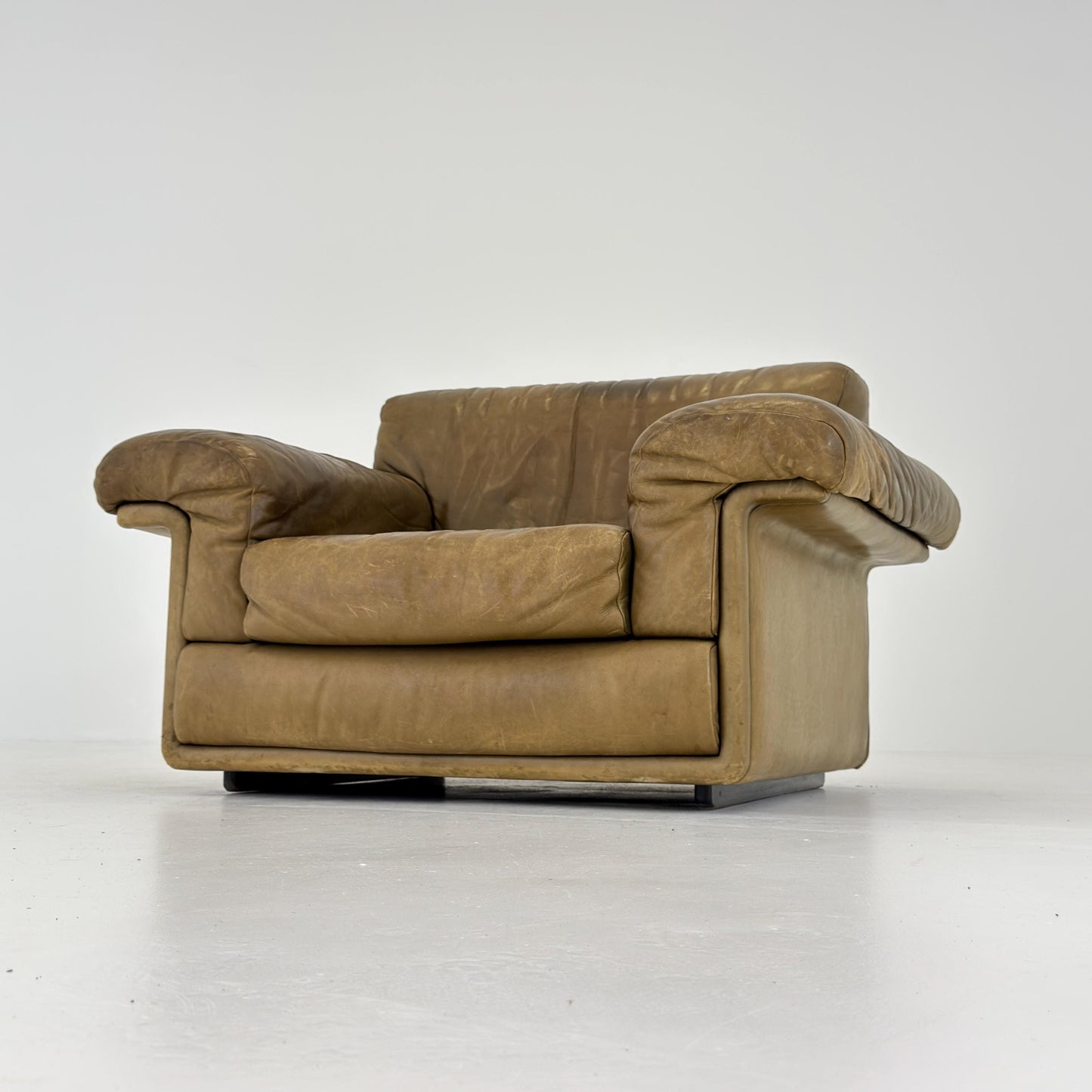 Mid century De Sede DS Leather Lounge Chair | 1970s Swisserland
