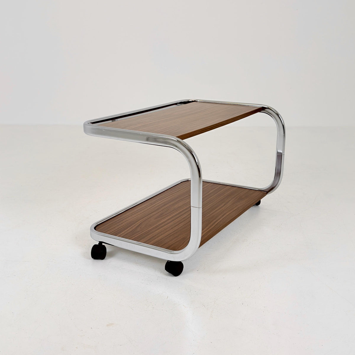 Mid-Century Bauhaus Mobile Bar Cart by Variette, Germany, 1970s