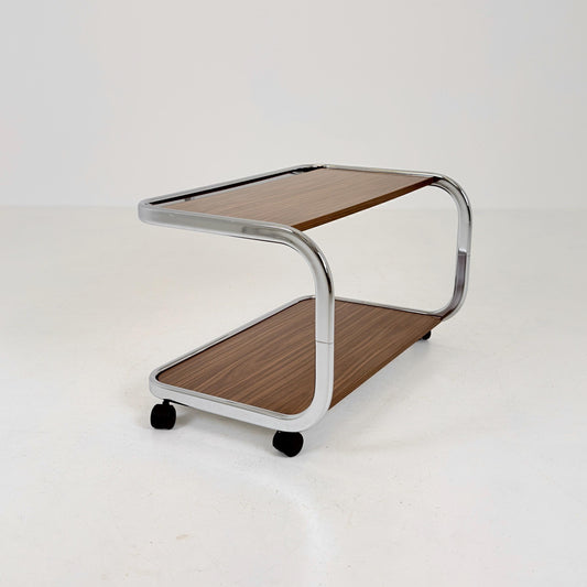 Mid-Century Bauhaus Mobile Bar Cart by Variette, Germany, 1970s