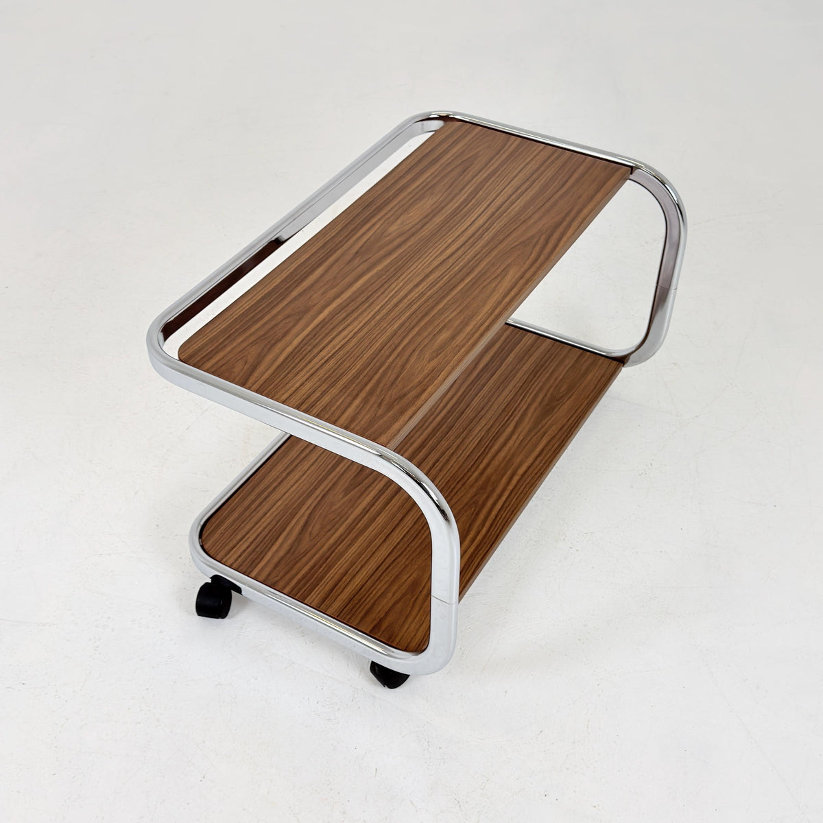 Mid-Century Bauhaus Mobile Bar Cart by Variette, Germany, 1970s