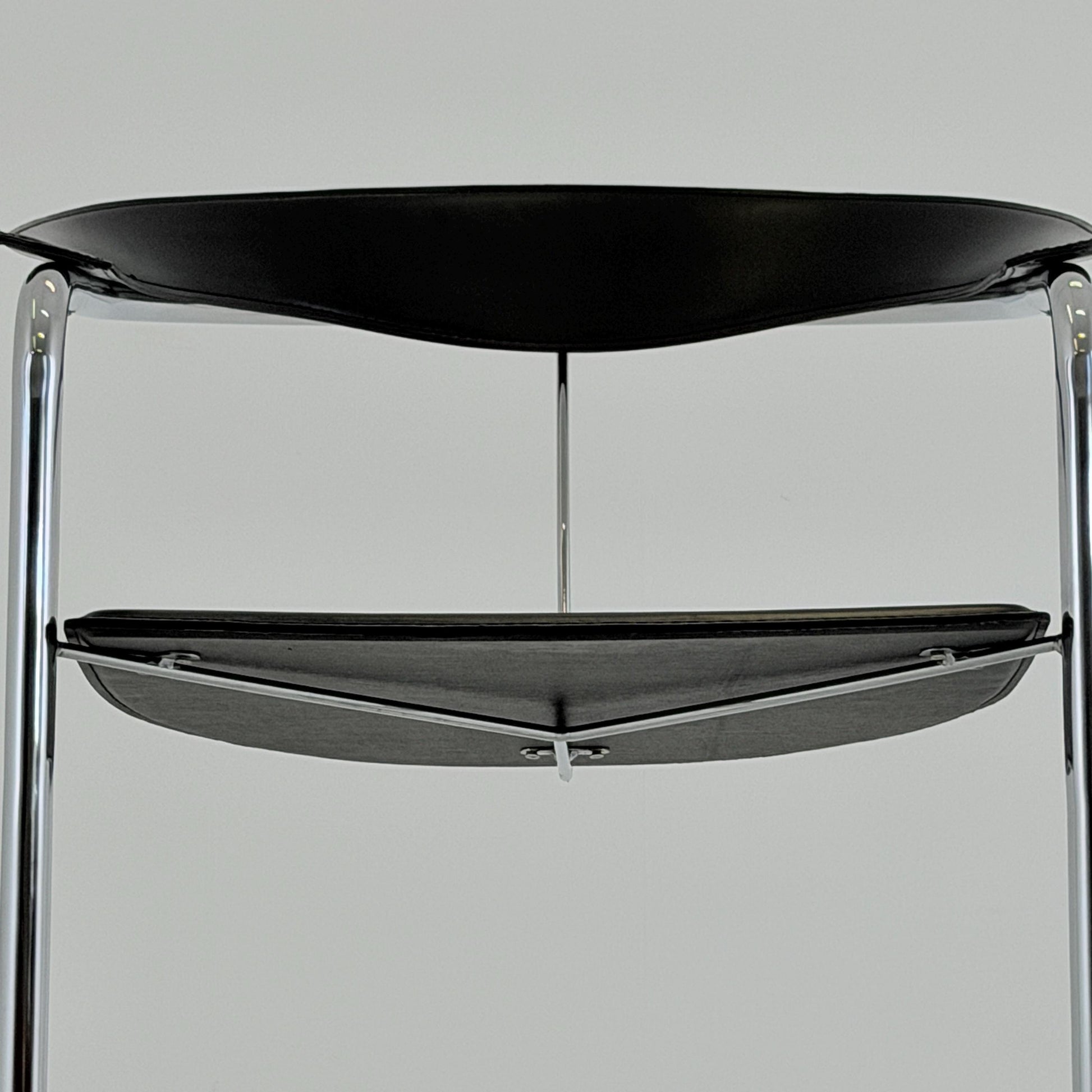 Mid century Bauhaus Canasta Cantilever Chair by Arrben, Italy 1980s,
