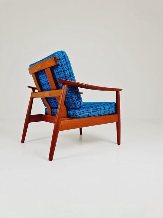 super rare Mid-century Danish teak lounge chair/ Armchair by Arne Vodder For Cado ,1960s