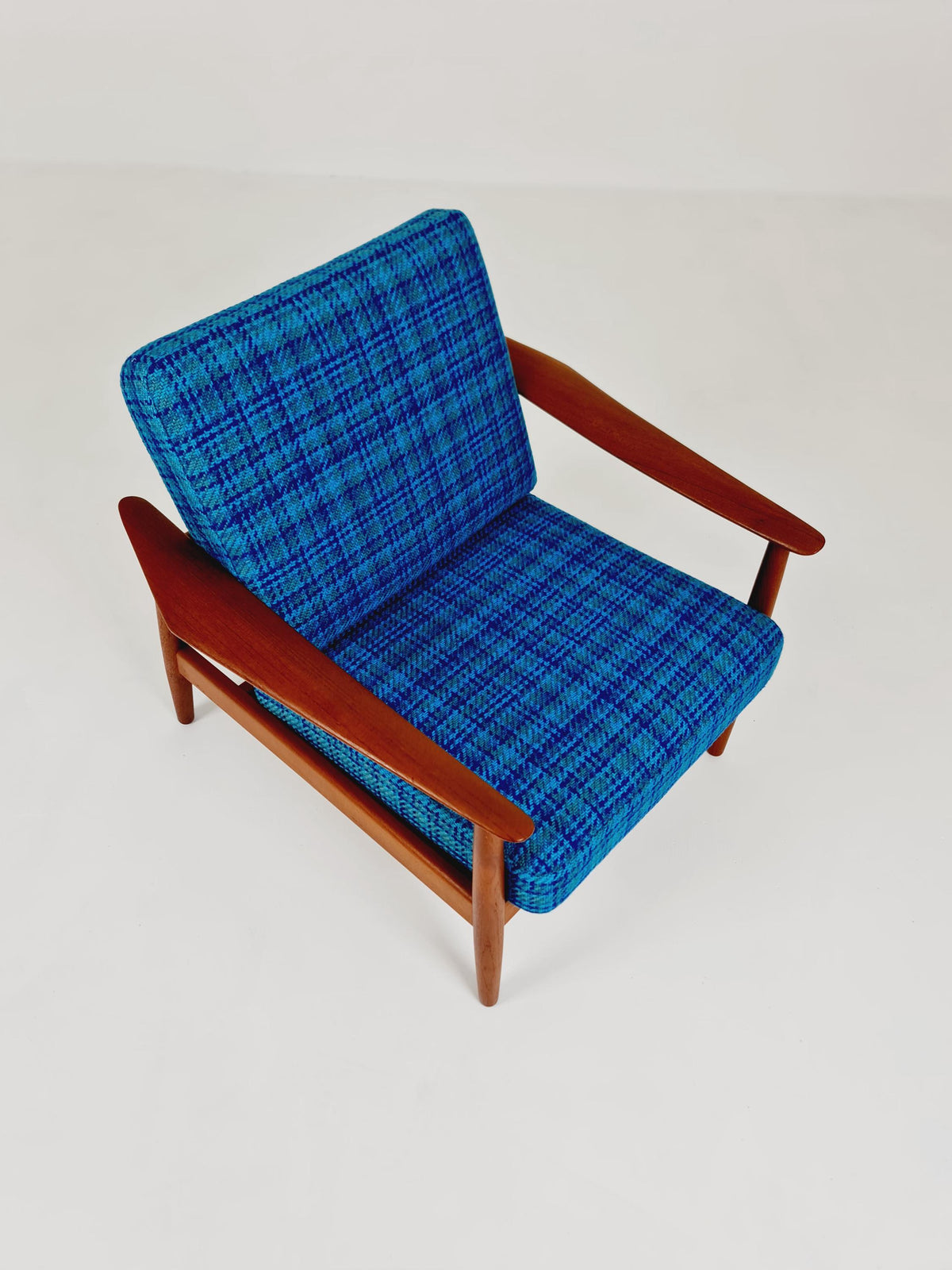 super rare Mid-century Danish teak lounge chair/ Armchair by Arne Vodder For Cado ,1960s