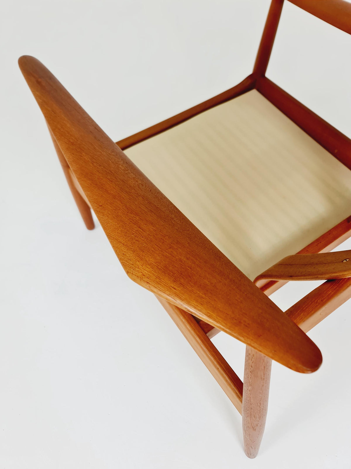 super rare Mid-century Danish teak lounge chair/ Armchair by Arne Vodder For Cado ,1960s