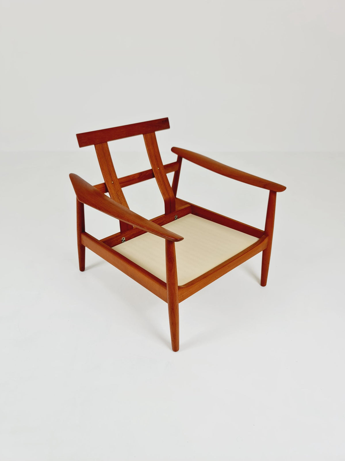super rare Mid-century Danish teak lounge chair/ Armchair by Arne Vodder For Cado ,1960s