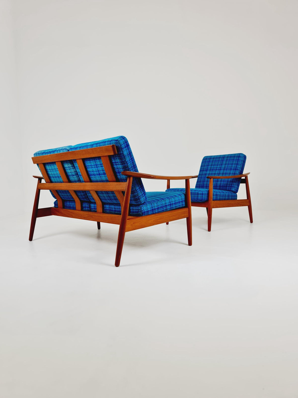 super rare Mid-century Danish teak lounge chair/ Armchair by Arne Vodder For Cado ,1960s