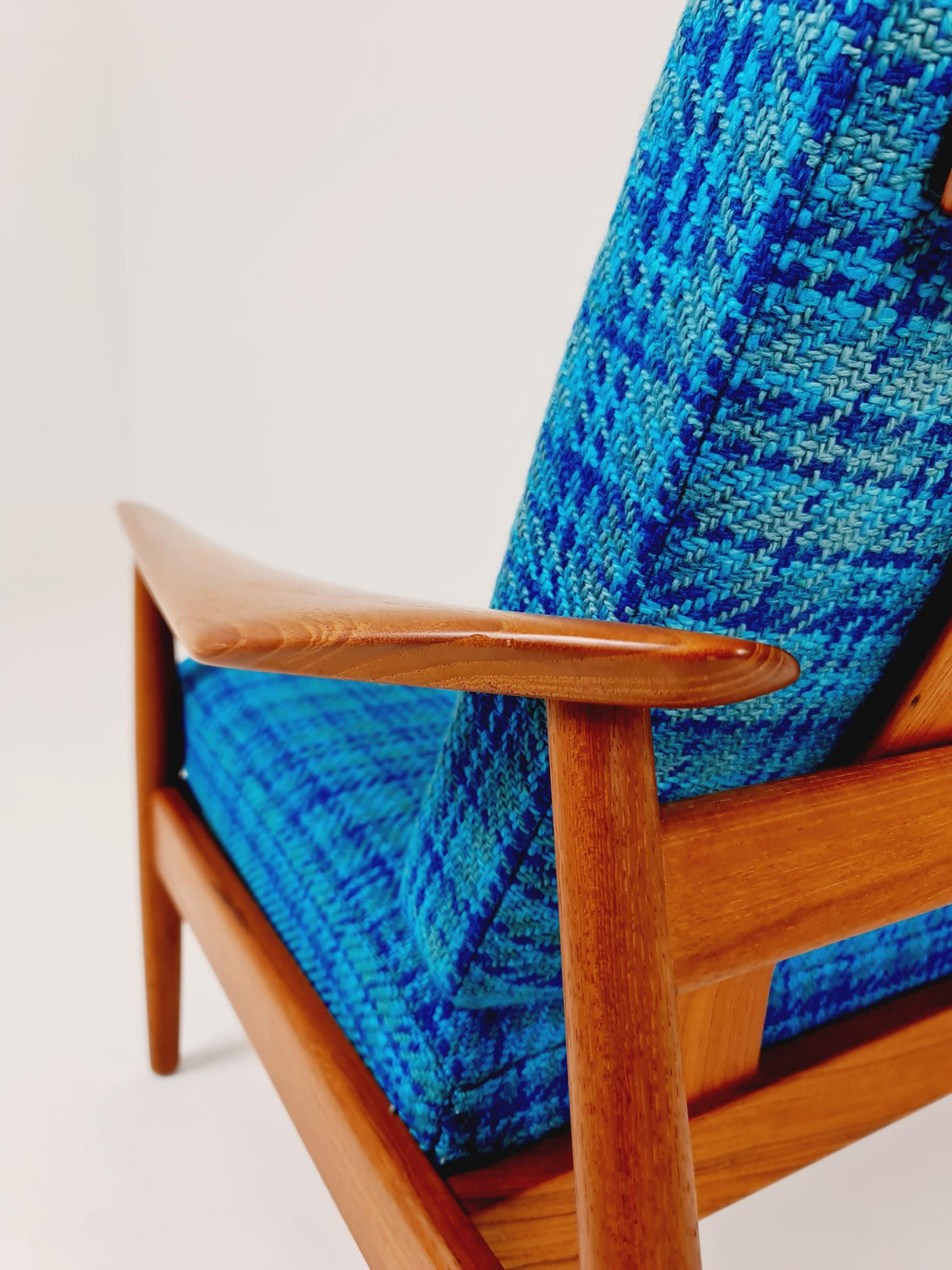 super rare Mid-century Danish teak lounge chair/ Sofa 2 seater by Arne Vodder For Cado ,1960s