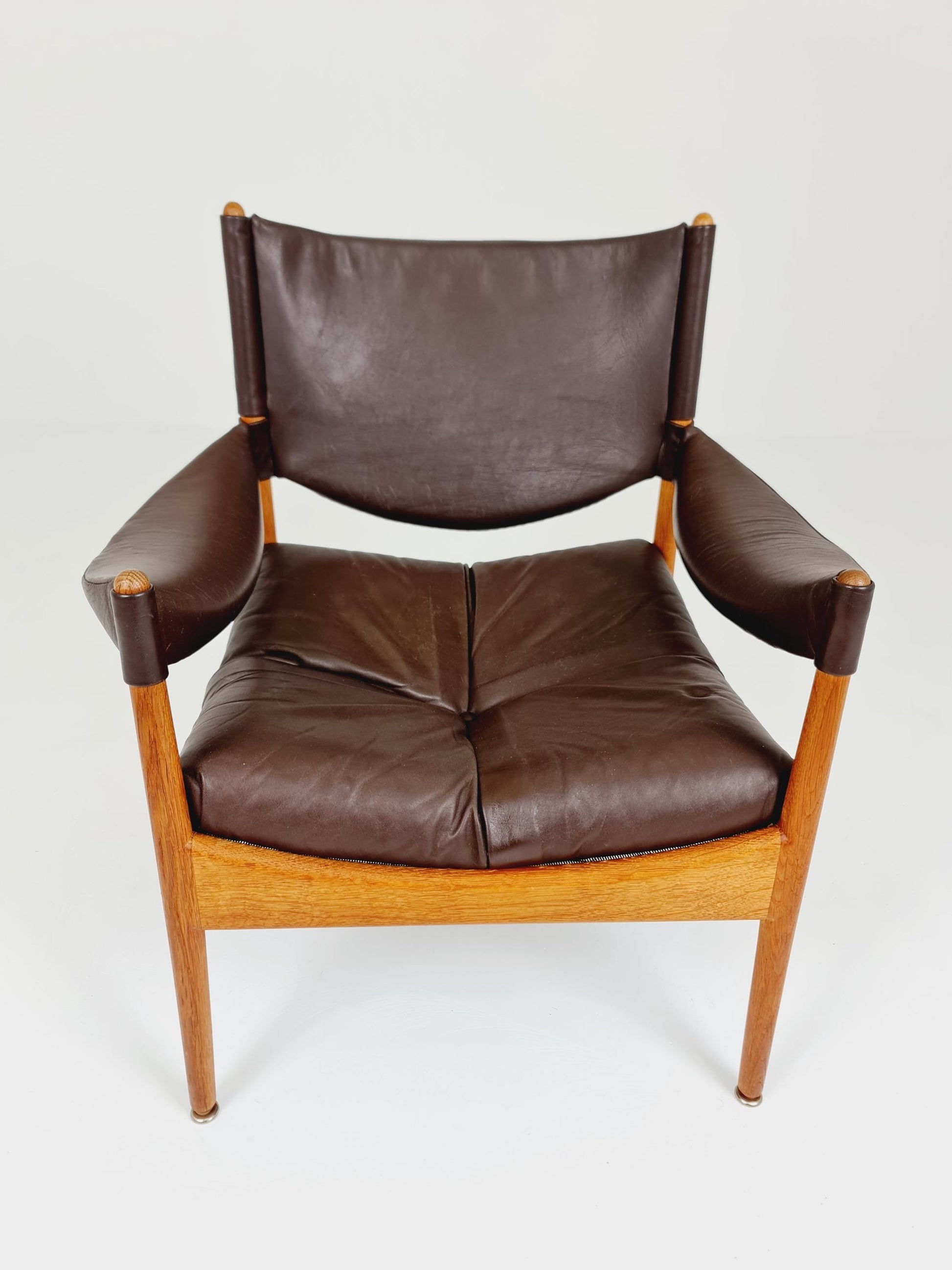 Mid-Century Oak wood Chair by Christian Vedel “Modus” for Willadsen Møbelfabrik, 1960s