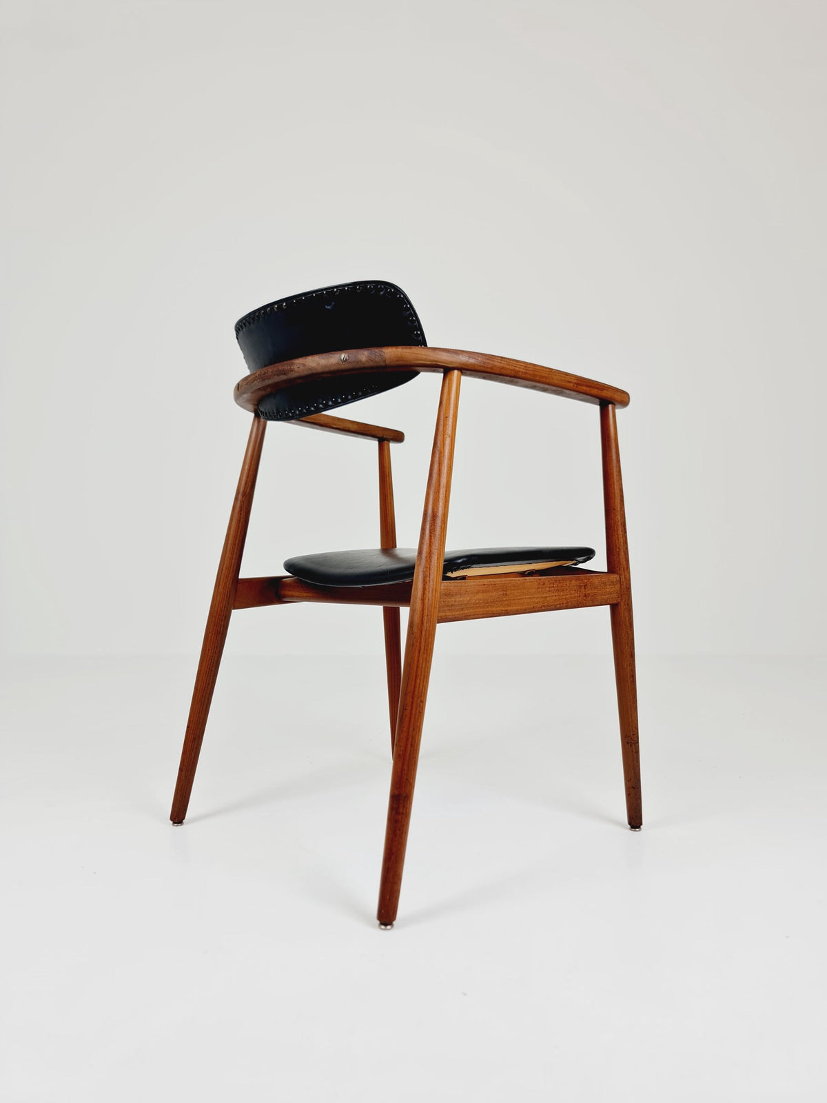 Mid Century German leather chair by Casala , 1960s