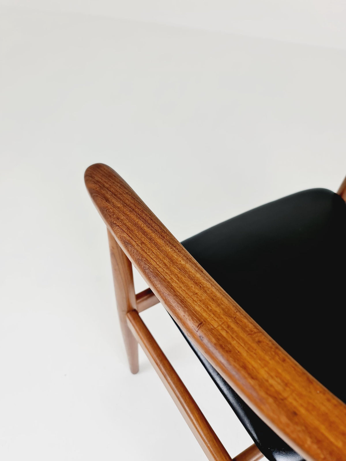 Mid Century German leather chair by Casala , 1960s