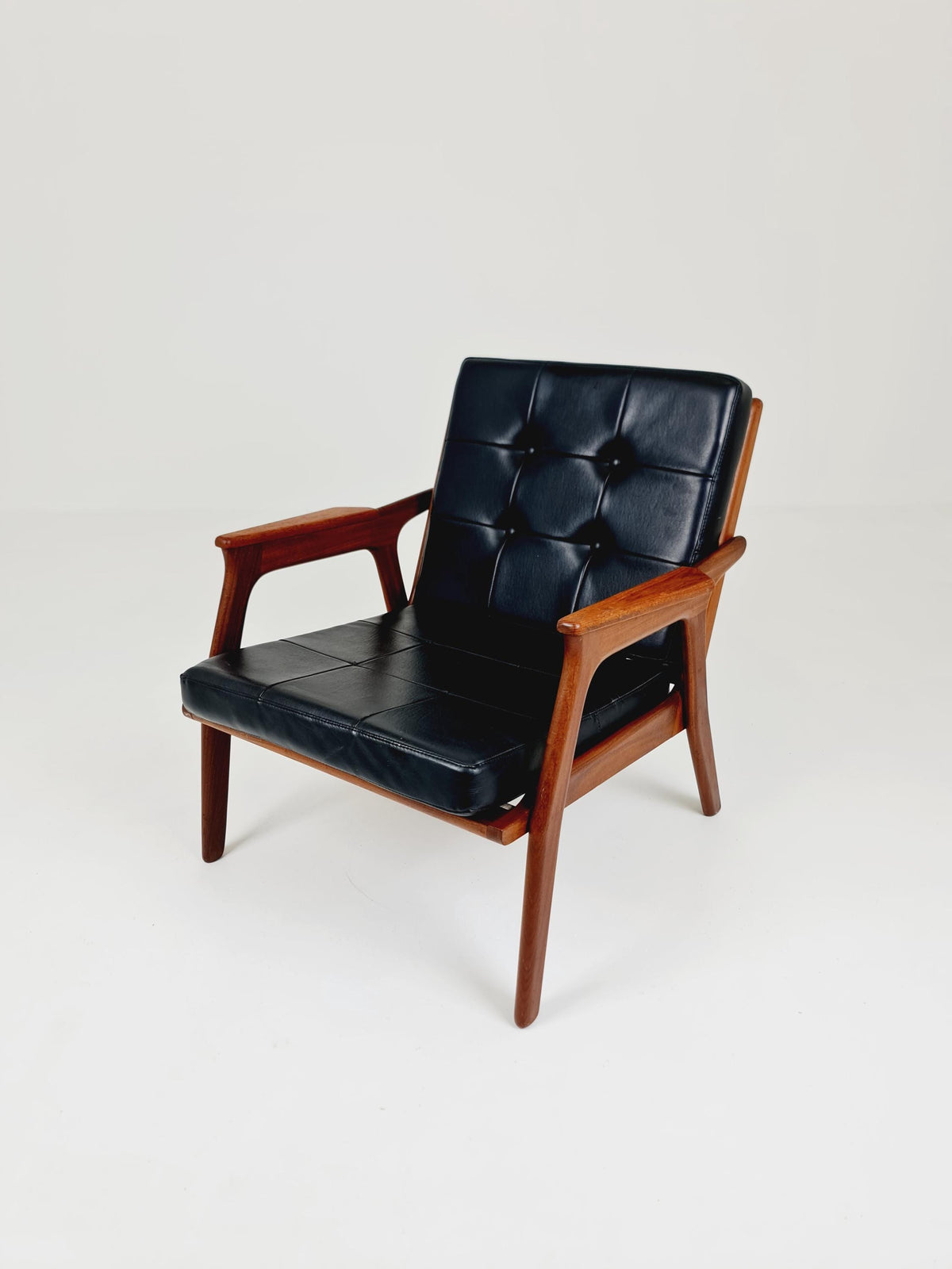 Midcentury Danish Teak Lounge chair , 1960s,