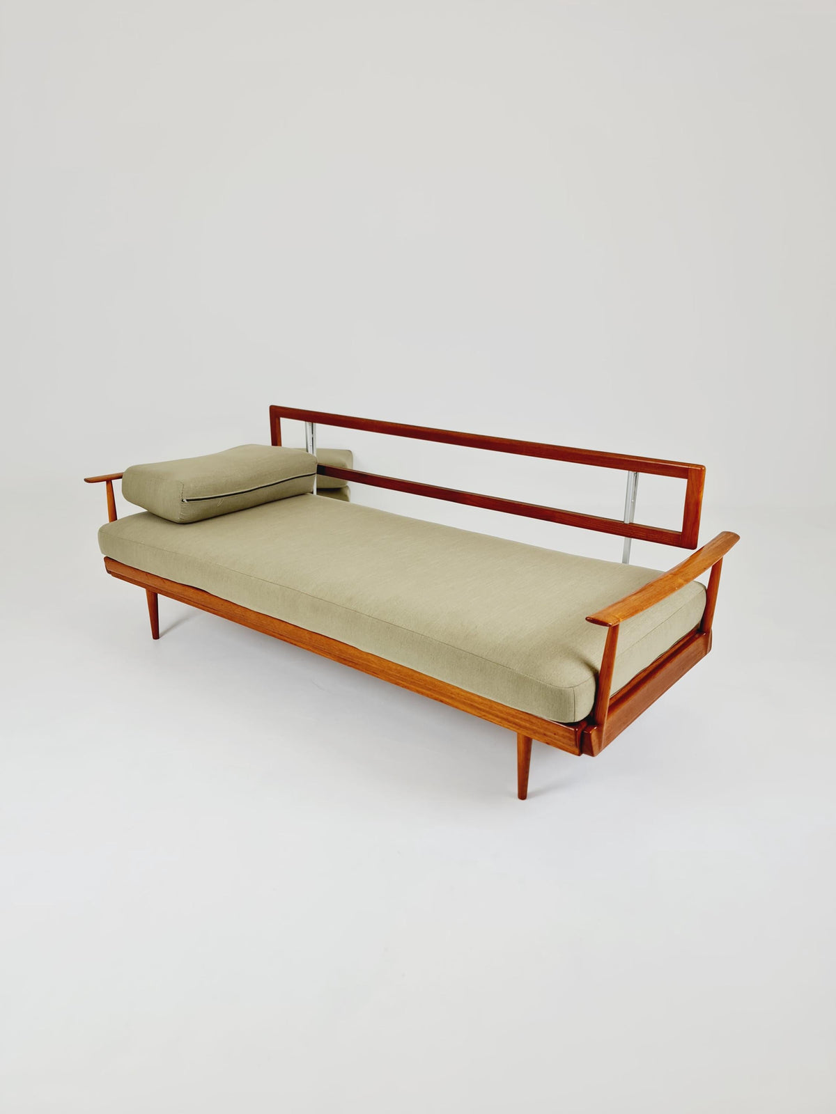 Midcentury Stella Sofa Teak Daybed by Walter Knoll & Wilhelm Knoll, Germany, 1950s