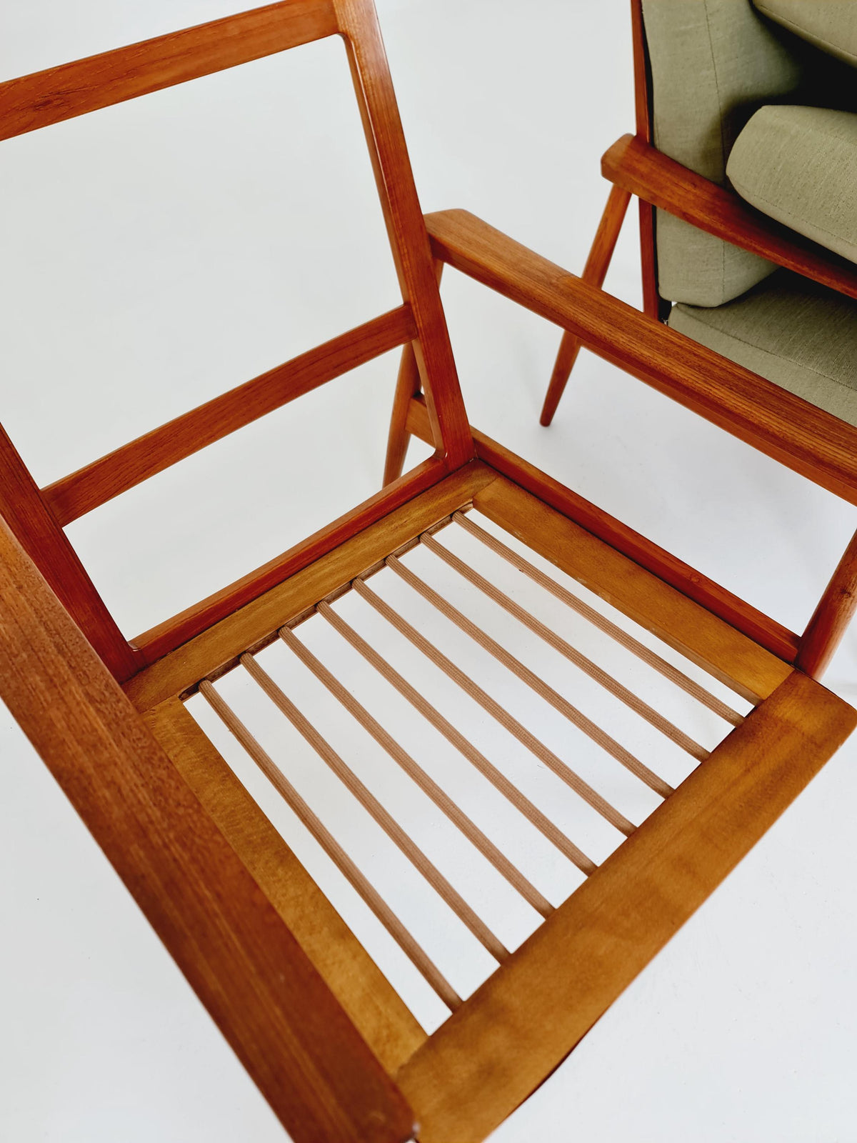 Midcentury easy chairs by Walter Knoll for Knoll Antimott , Germany, 1960s, Set of 2