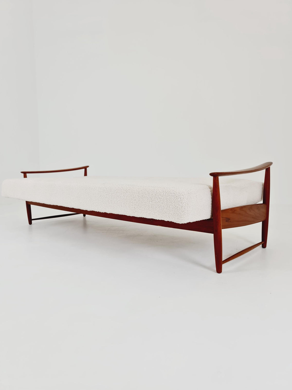 Mid-century Rare Danish teak lounge sofa/ Easy sofa /daybed, 1960s