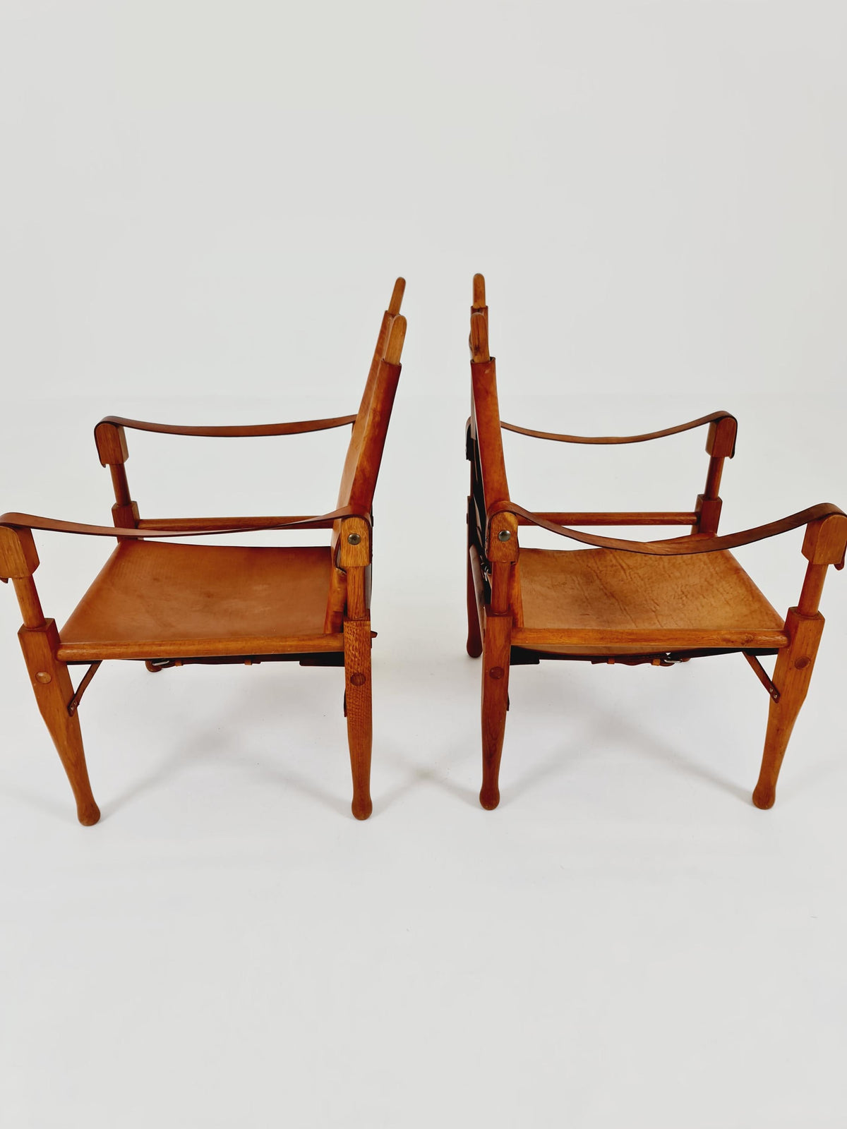 set of 2 Safari Chairs by Wilhelm Kienzle for Wohnbedarf, 1950s