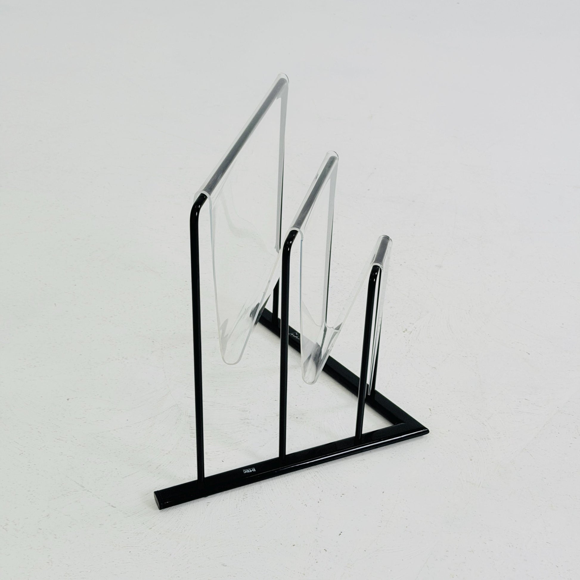 Mid-Century Postmodern Magazine Rack by Markus Börgens for D-Tec, Germany, 1980s