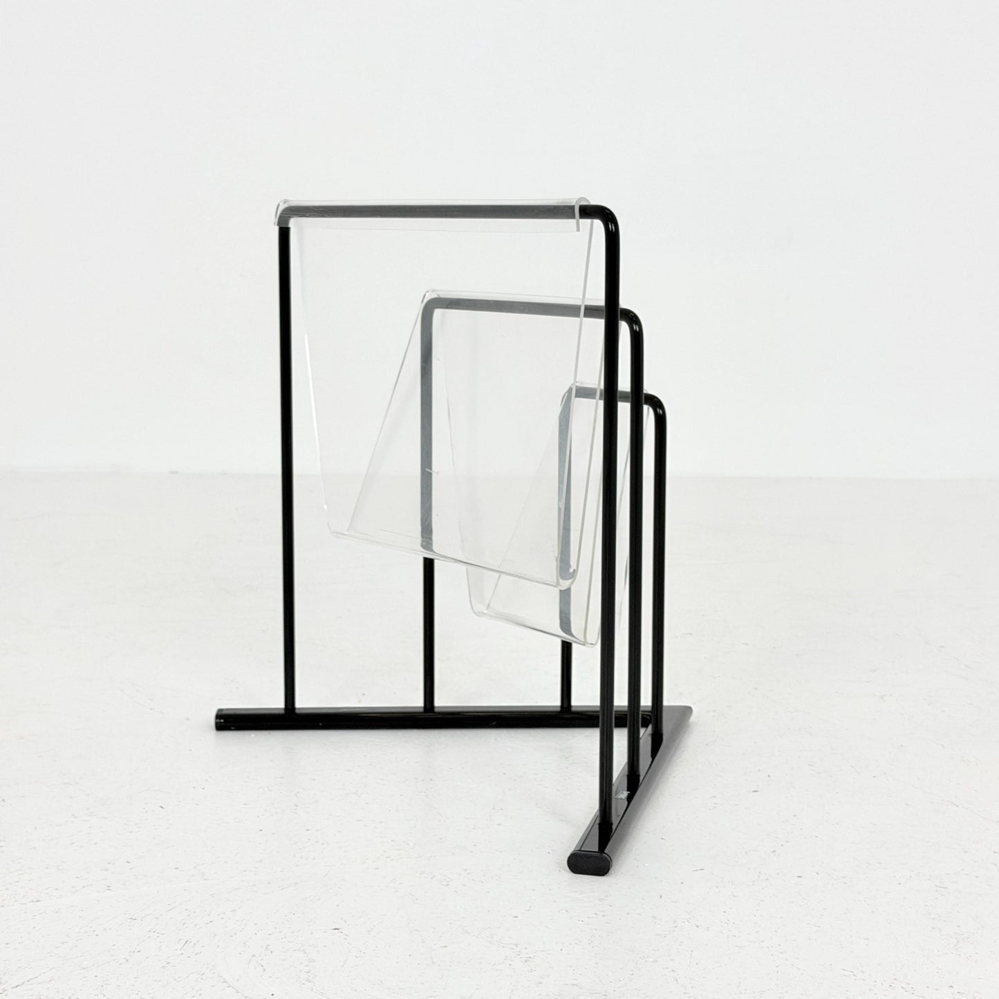 Mid-Century Postmodern Magazine Rack by Markus Börgens for D-Tec, Germany, 1980s
