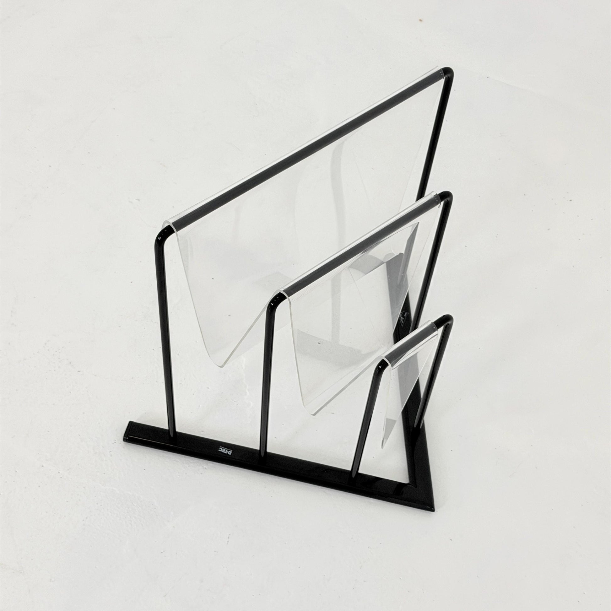 Mid-Century Postmodern Magazine Rack by Markus Börgens for D-Tec, Germany, 1980s