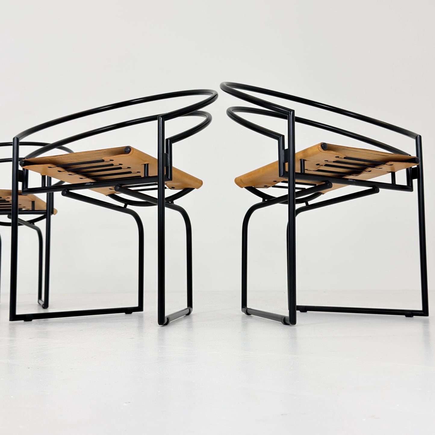 1 of 3 Mid century Postmodern Mario Botta Latonda Chair for Alias, Italy, 1980s
